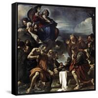 The Assumption of the Blessed Virgin Mary, 1623-Guercino-Framed Stretched Canvas