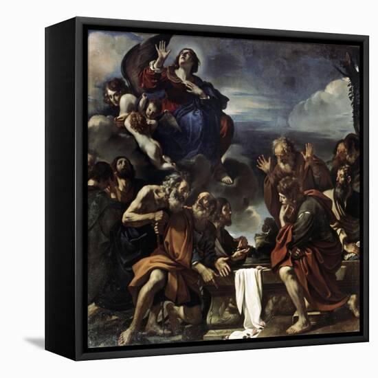 The Assumption of the Blessed Virgin Mary, 1623-Guercino-Framed Stretched Canvas