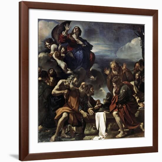 The Assumption of the Blessed Virgin Mary, 1623-Guercino-Framed Giclee Print