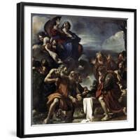 The Assumption of the Blessed Virgin Mary, 1623-Guercino-Framed Giclee Print