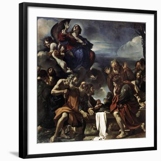 The Assumption of the Blessed Virgin Mary, 1623-Guercino-Framed Giclee Print