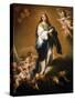 The Assumption of the Blessed Virgin Mary, Between 1645 and 1655-Bartolomé Esteban Murillo-Stretched Canvas