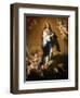 The Assumption of the Blessed Virgin Mary, Between 1645 and 1655-Bartolomé Esteban Murillo-Framed Giclee Print