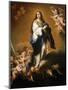 The Assumption of the Blessed Virgin Mary, Between 1645 and 1655-Bartolomé Esteban Murillo-Mounted Giclee Print