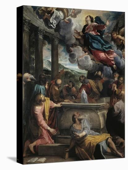 The Assumption of the Blessed Virgin Mary-Annibale Carracci-Stretched Canvas