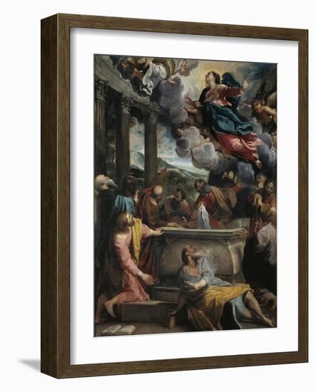 The Assumption of the Blessed Virgin Mary-Annibale Carracci-Framed Giclee Print