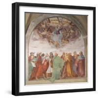 The Assumption of the Blessed Virgin Mary-Rosso Fiorentino-Framed Giclee Print