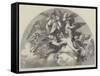 The Assumption of the Magdalen-Giulio Romano-Framed Stretched Canvas