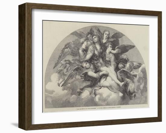 The Assumption of the Magdalen-Giulio Romano-Framed Giclee Print