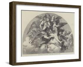 The Assumption of the Magdalen-Giulio Romano-Framed Giclee Print