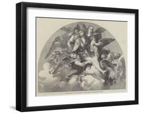 The Assumption of the Magdalen-Giulio Romano-Framed Giclee Print