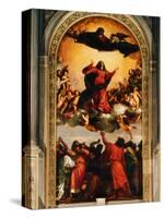 The Assumption of the Virgin, 1516-18-Titian (Tiziano Vecelli)-Stretched Canvas