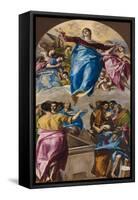 The Assumption of the Virgin, 1577–79-El Greco-Framed Stretched Canvas