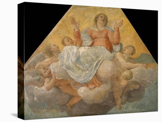 The Assumption of the Virgin, 1604-1607-Annibale Carracci-Stretched Canvas