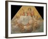 The Assumption of the Virgin, 1604-1607-Annibale Carracci-Framed Giclee Print