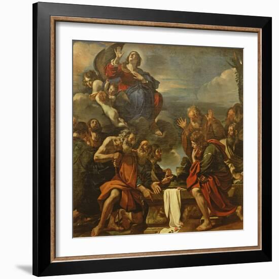 The Assumption of the Virgin, 1623-Guercino-Framed Giclee Print