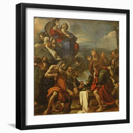 The Assumption of the Virgin, 1623-Guercino-Framed Giclee Print