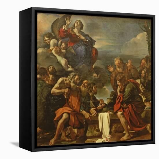 The Assumption of the Virgin, 1623-Guercino-Framed Stretched Canvas