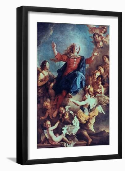 The Assumption of the Virgin, 17th-Early 18th Century-Charles de La Fosse-Framed Giclee Print