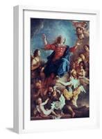 The Assumption of the Virgin, 17th-Early 18th Century-Charles de La Fosse-Framed Giclee Print