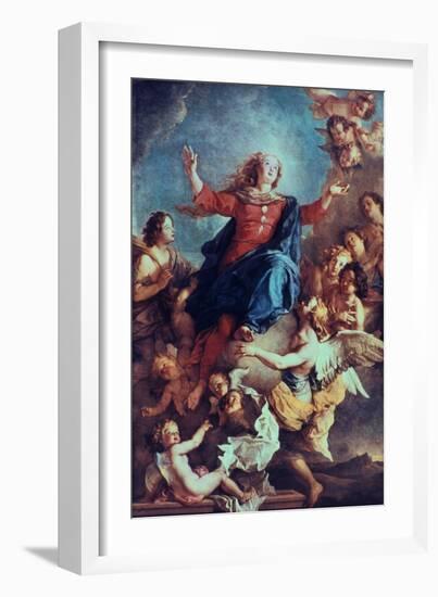 The Assumption of the Virgin, 17th-Early 18th Century-Charles de La Fosse-Framed Giclee Print