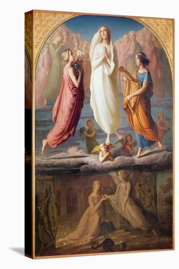 The Assumption of the Virgin, 1844-Louis Janmot-Stretched Canvas