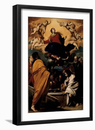 The Assumption of the Virgin, c.1630-1635-Massimo Stanzione-Framed Giclee Print