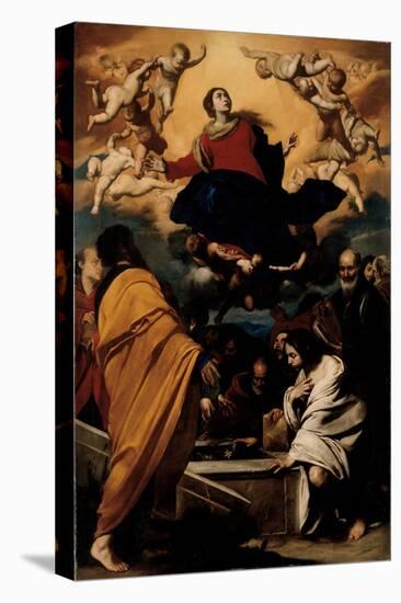 The Assumption of the Virgin, c.1630-1635-Massimo Stanzione-Stretched Canvas