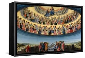 The Assumption of the Virgin, Ca 1475-Francesco Botticini-Framed Stretched Canvas