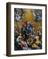 The Assumption of the Virgin. Ca. 1596 - 97-Guido Reni-Framed Giclee Print