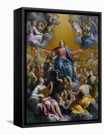 The Assumption of the Virgin. Ca. 1596 - 97-Guido Reni-Framed Stretched Canvas