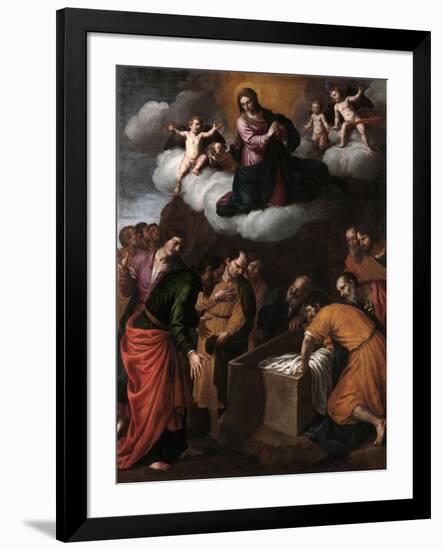 The Assumption of the Virgin Mary, 1631-1635-Alessandro Turchi-Framed Giclee Print