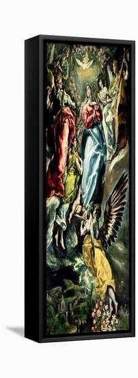 The Assumption of the Virgin-El Greco-Framed Stretched Canvas