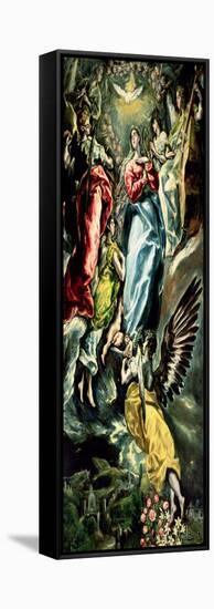 The Assumption of the Virgin-El Greco-Framed Stretched Canvas