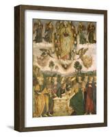 The Assumption of the Virgin-Bernardino di Betto Pinturicchio-Framed Giclee Print