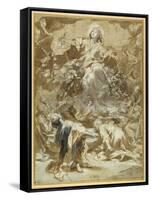 The Assumption of the Virgin-Federico Barocci-Framed Stretched Canvas