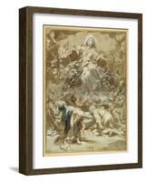 The Assumption of the Virgin-Federico Barocci-Framed Giclee Print