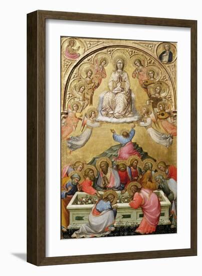The Assumption of the Virgin-Paolo Di Giovanni Fei-Framed Giclee Print