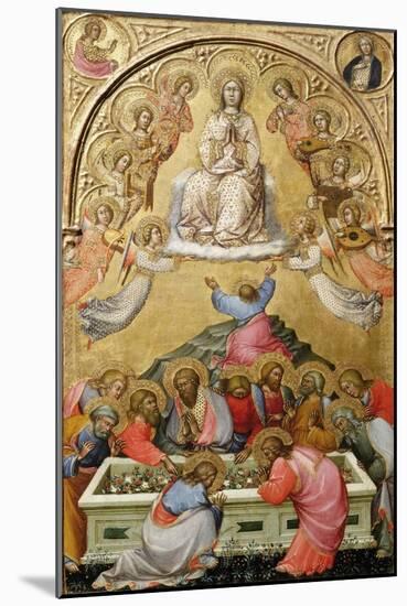 The Assumption of the Virgin-Paolo Di Giovanni Fei-Mounted Giclee Print