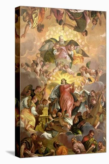 The Assumption of the Virgin-Paolo Veronese-Stretched Canvas