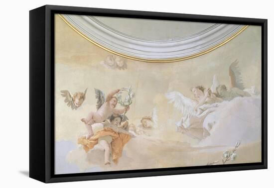 The Assumption-Giambattista Tiepolo-Framed Stretched Canvas