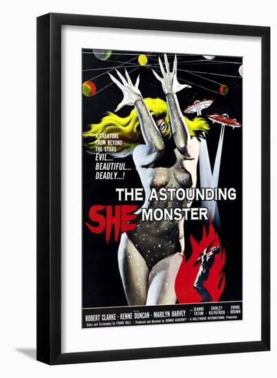 The Astounding She-Monster, 1957-null-Framed Art Print
