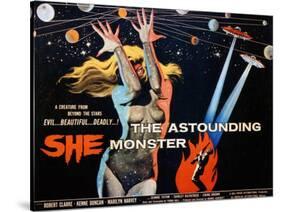 The Astounding She Monster, Shirley Kilpatrick, 1958-null-Stretched Canvas