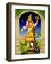 The Astrologer's Garden, 2000-Frances Broomfield-Framed Giclee Print