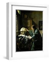 The Astronomer, 1668-Johannes Vermeer-Framed Giclee Print