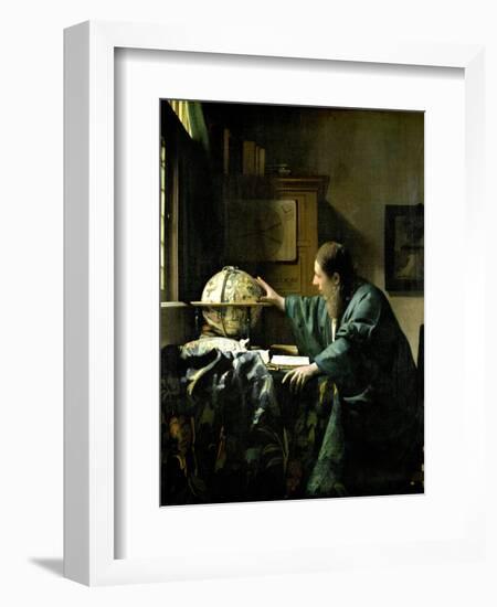 The Astronomer, 1668-Johannes Vermeer-Framed Giclee Print