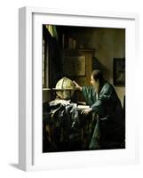 The Astronomer, 1668-Johannes Vermeer-Framed Giclee Print