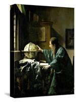 The Astronomer, 1668-Johannes Vermeer-Stretched Canvas