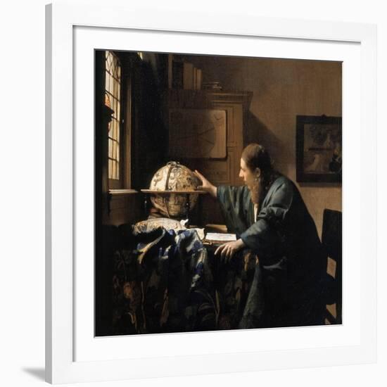 The Astronomer, 1668-Johannes Vermeer-Framed Giclee Print