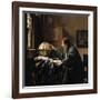 The Astronomer, 1668-Johannes Vermeer-Framed Giclee Print